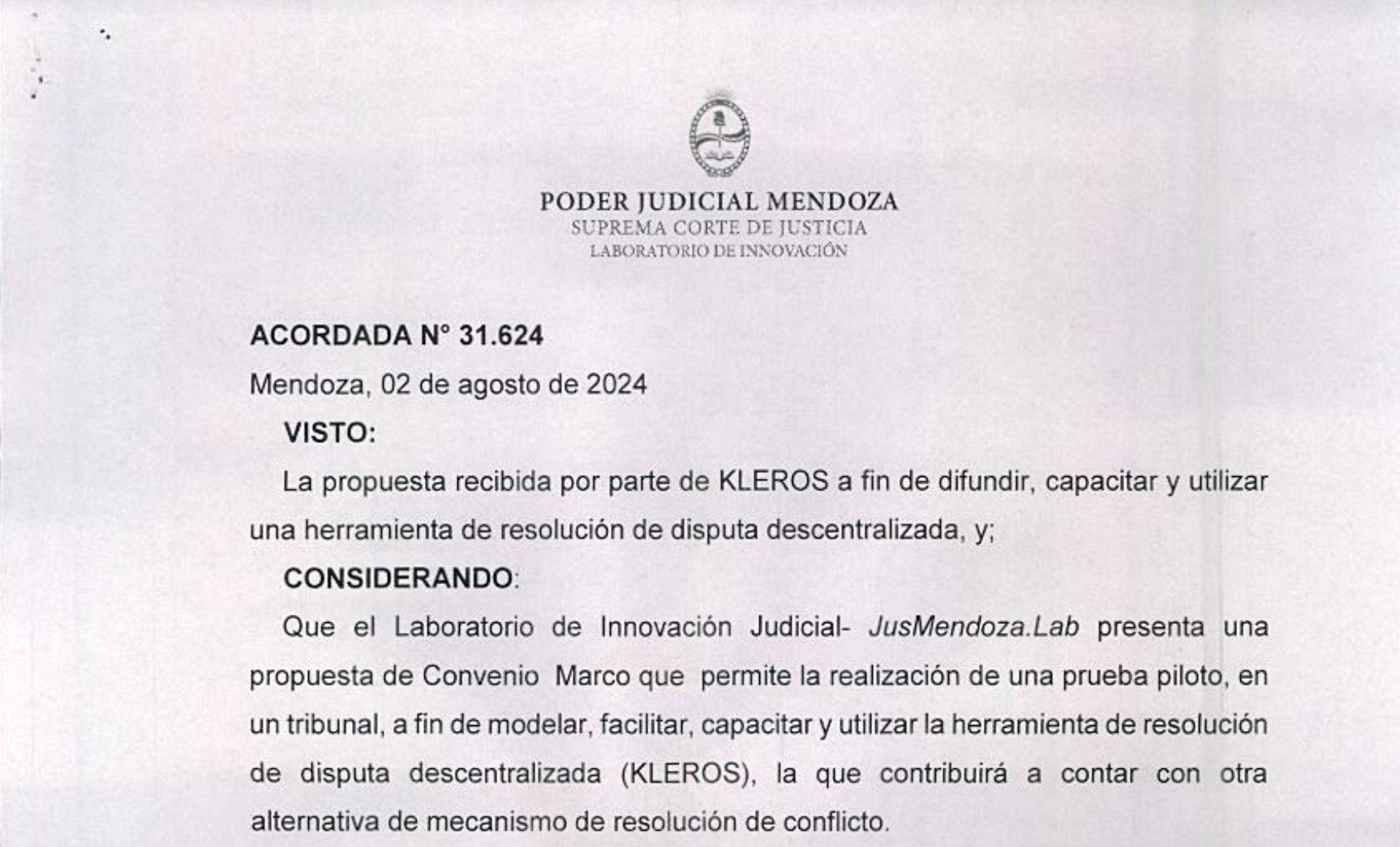 poder judicia; mendoza